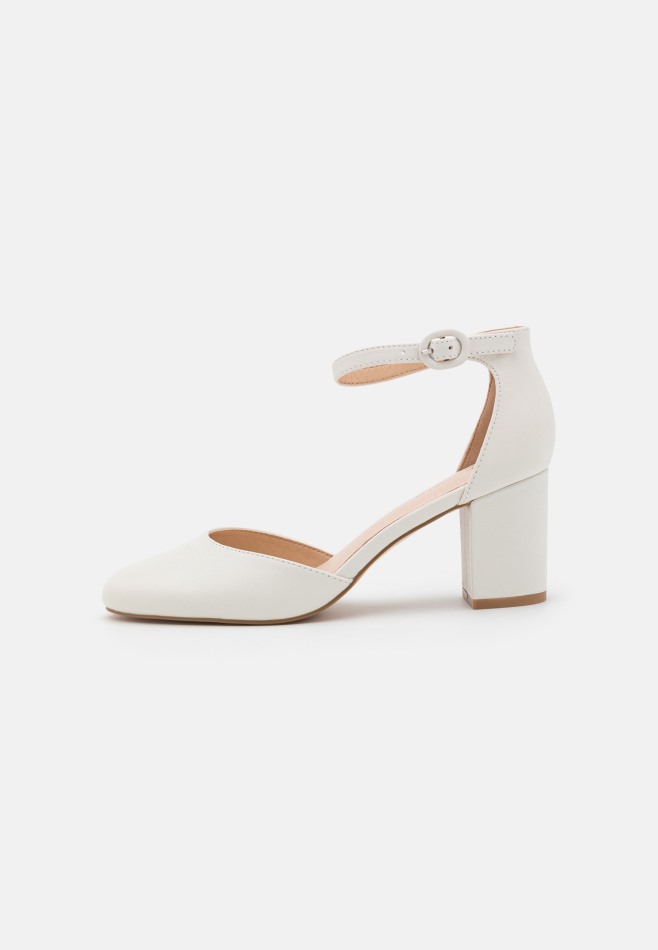 Cuir - Talons Classiques Gabor | Blanc Exclusif